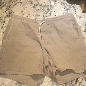 RSQ Tan Corduroy Shorts
